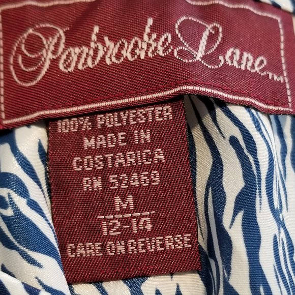 PENBROOK LANE WOMENS SHORT SLEEVE CAREER BLOUSE - Picture 3 of 5